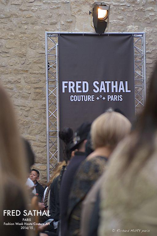 Fashion week paris  fred sathal